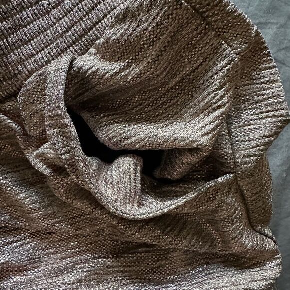 Anthropologie Melora Metallic Rose Gold Joggers Womens Size Small EUC - Picture 3 of 5